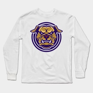 Angry face Long Sleeve T-Shirt